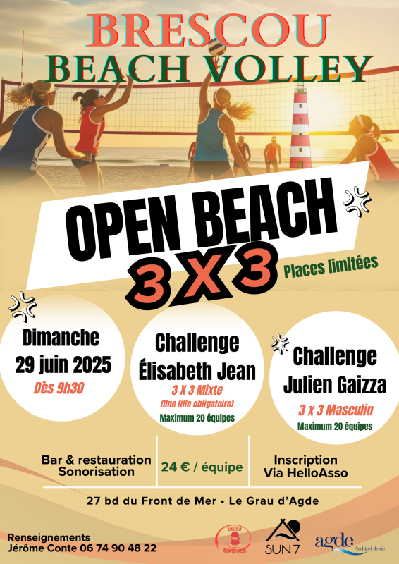 Brescou Beach Volley 2ème édition