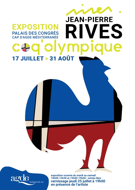 Coq'olympique : Exposition de Jean-Pierre RIVES