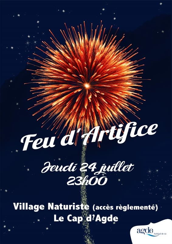 Noël au Village Naturiste et feu d'artifice