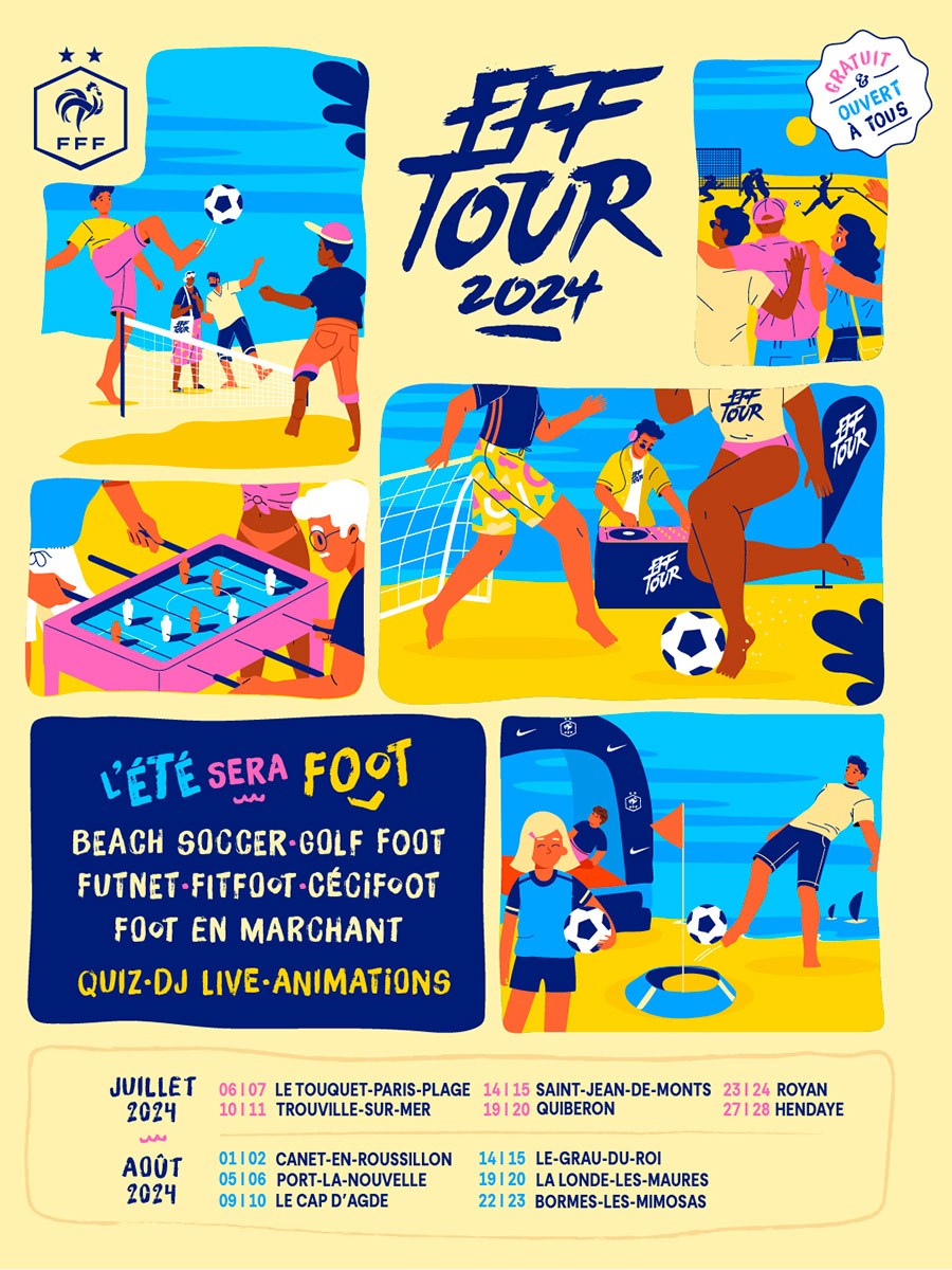 Tournée des plages Fédération Française de Football